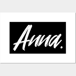 Name Anna Posters and Art